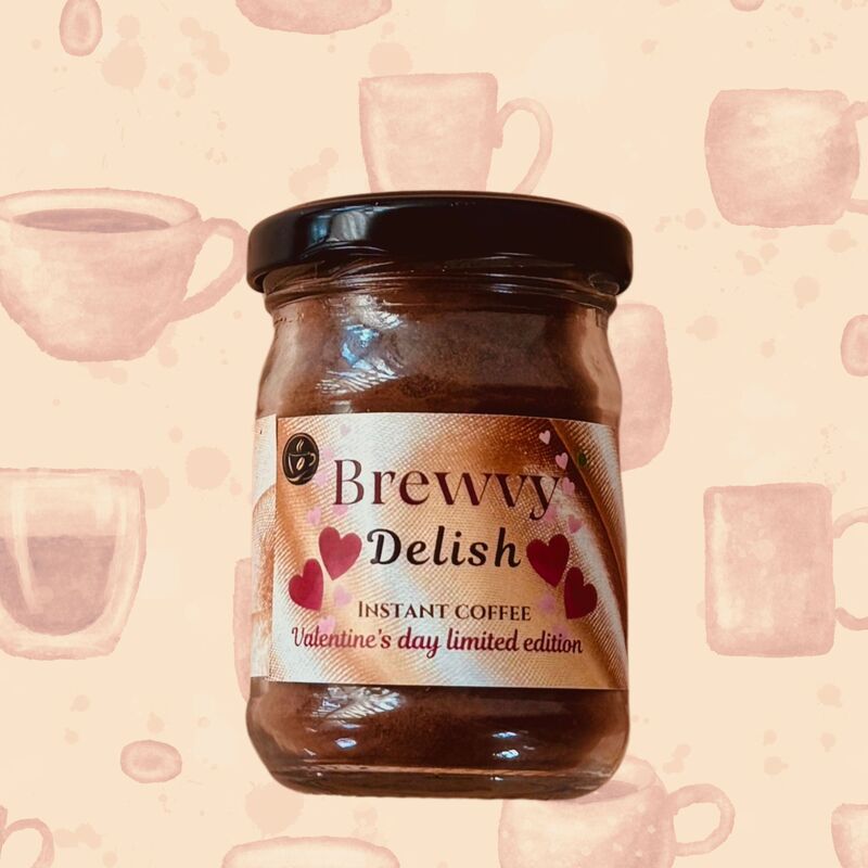 Delish 45g powdered instant coffee